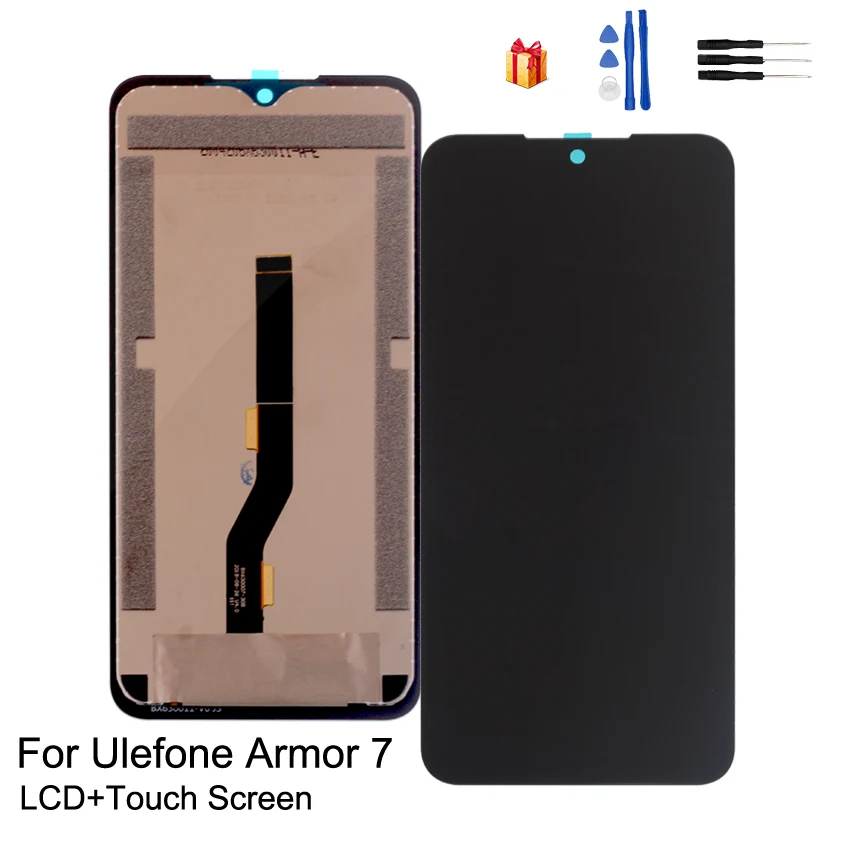 Для Ulefone Armor 7 ЖК дисплей с сенсорным экраном 6 3 дюйма в сборе запасная часть для 7E