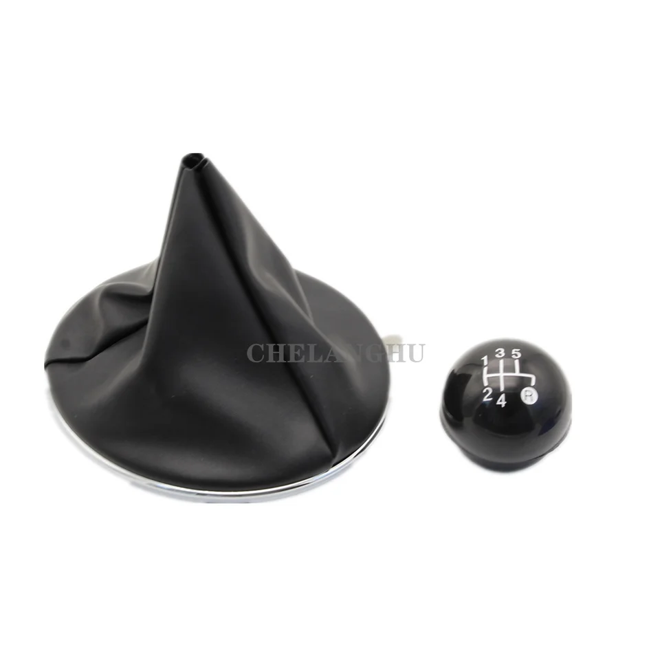Pommeau Levier De Vitesse 5 Vitesses Noir Pour FIAT PALIO I (1996-2001) - Neuf