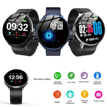 

V12 Smart Watch IP67 Waterproof Heart Rate Blood Pressure Monitor Fitness Tracker Sports Bluetooth Smartwatch For Men Women