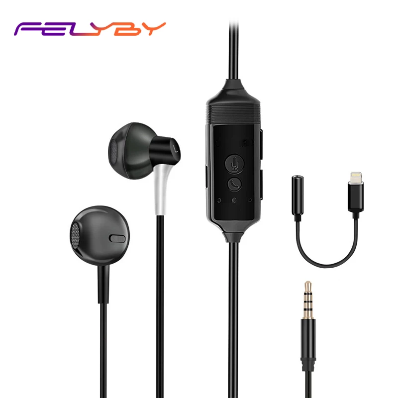 FELYBY iphone записывающее устройство для телефонных звонков наушники записи