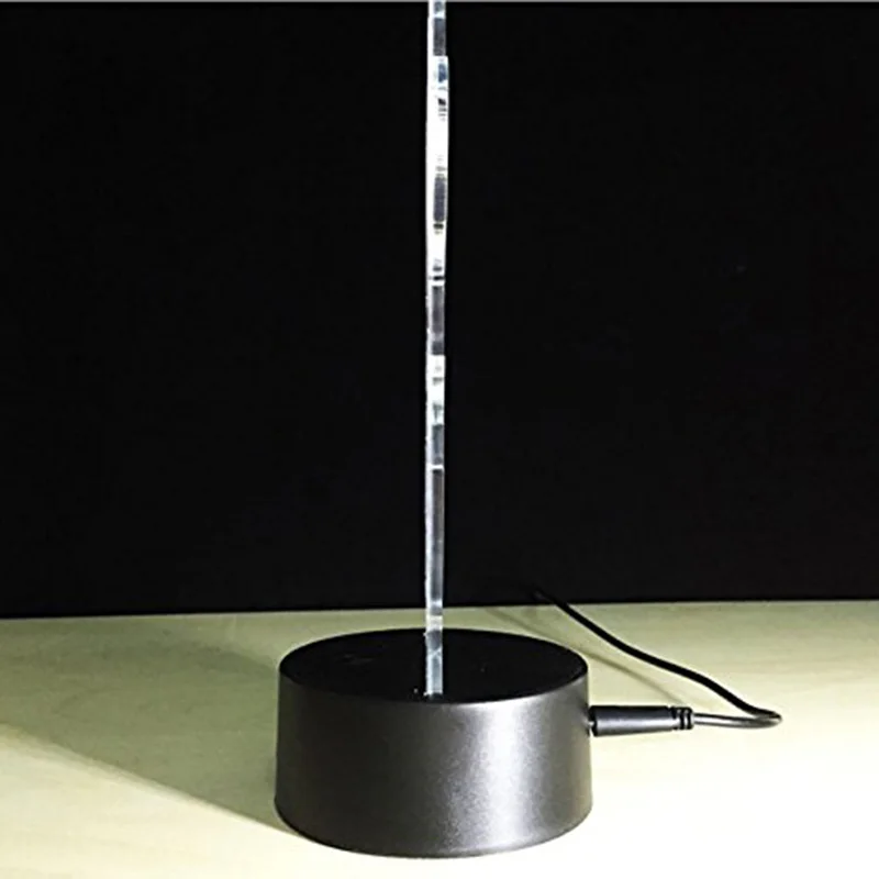 3D Led визуальный цветной Usb пресс-переключатель настольная лампа детский спальный ночник креативный модный Музыкальный Электрический гитарный светильник Guitar3