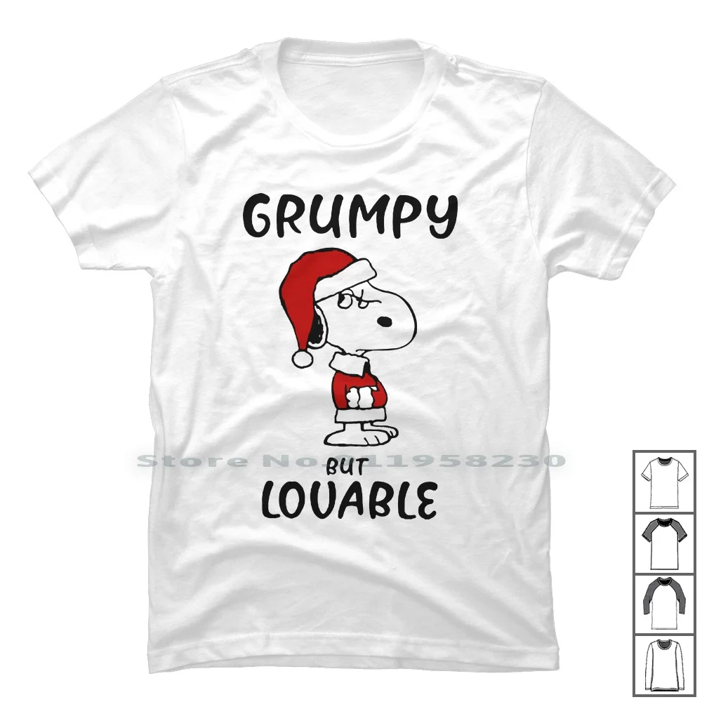 Grumpy карликовая футболка из 100% хлопка Веселый Рождество популярный мультяшный