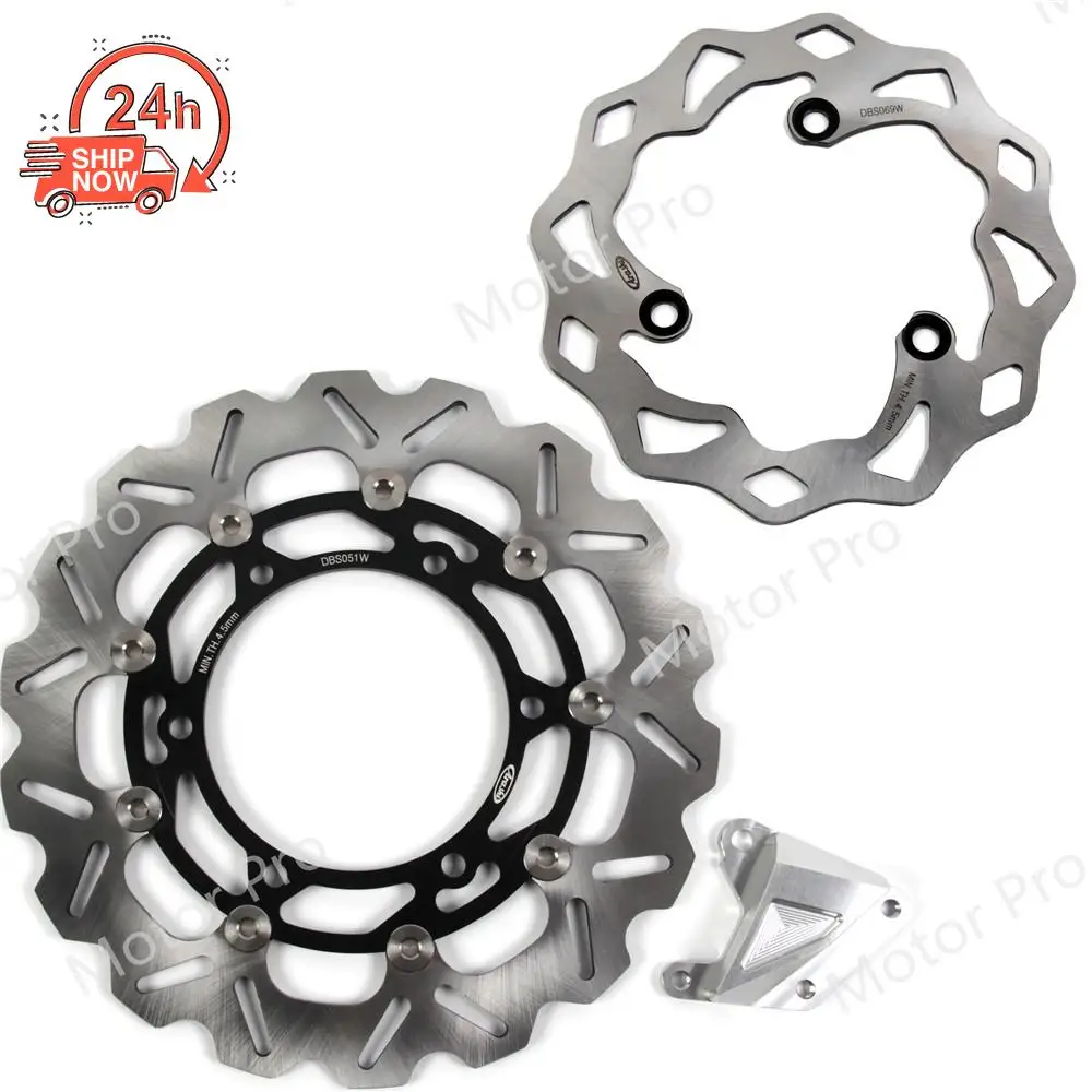 Комплект ротора переднего и заднего тормозного диска для Kawasaki Ninja 250R 2008 2009 2010 2011