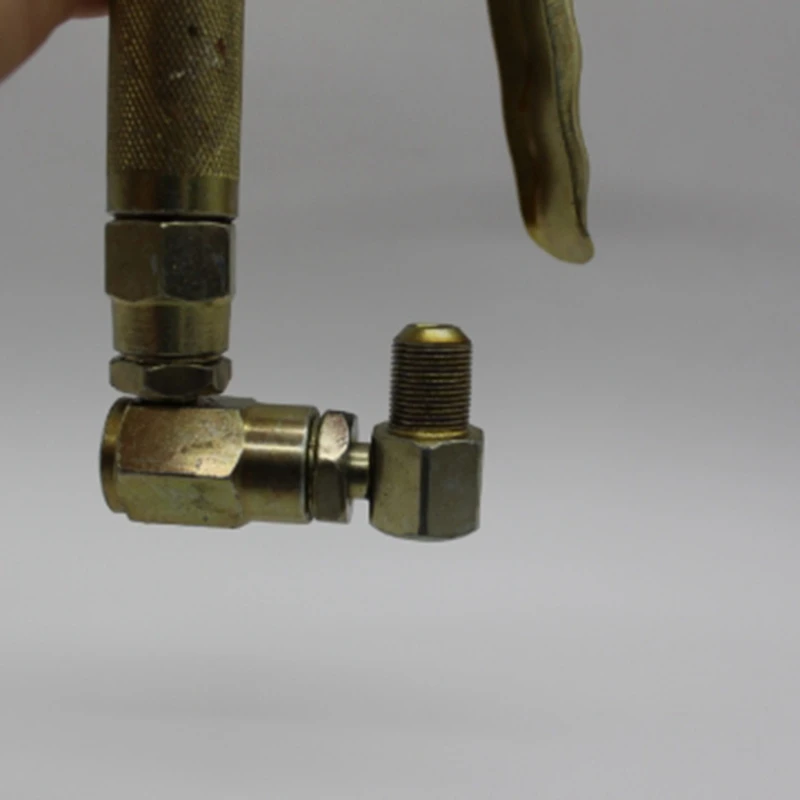 Pneumatic Grease Universal Fittings Handheld Manual Oiling Machine Car Oil Filling Tools Straight High-Pressure