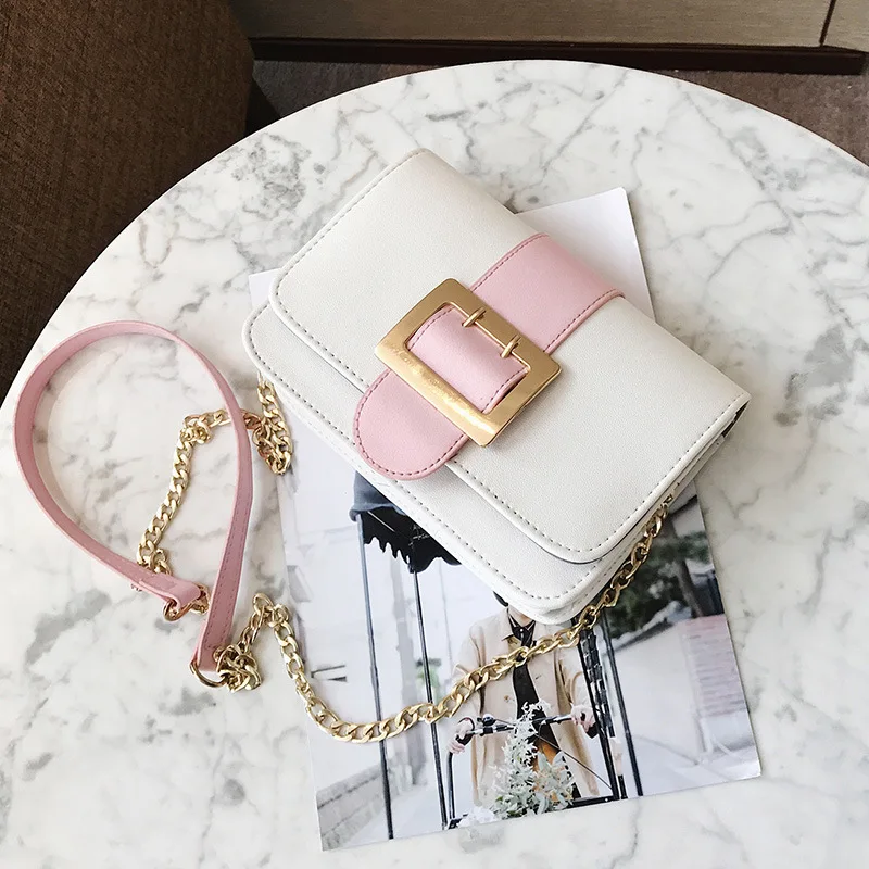 

2020 New Style Bag WOMEN'S Messenger Bag Korean-style Simple Versatile Mini Square Sling Bag Girl'S Shoulder Bag Fashion