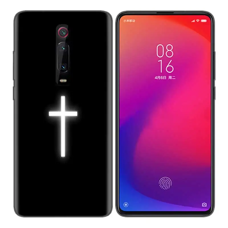 Золотой Черный мягкий силиконовый чехол-сумка для Xiaomi mi 9T CC9 Red mi 4 4X5 6 6A 7 7A Note Plus K20 Pro F1 Tampa Fall Jesus Christ Chr - Цвет: Золотой