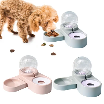 

1.8L Bubble Pet Bowls Food Automatic Hydration Feeder Fountain Water Drinking for Cat Dog Feeding Container Pet Bowl Supplies