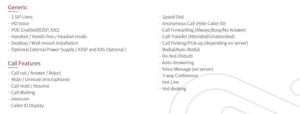 SG) 2 SIP линии voip телефон цветной экран начальный уровень офис IP телефон поддерживает EHS гарнитура HD Voice 2 sip аккаунт