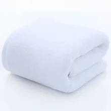 Отель только большое полотенце белое банное полотенце для отеля Чистый хлопок толстый салон красоты взрослый хлопок мягкий абсорбент