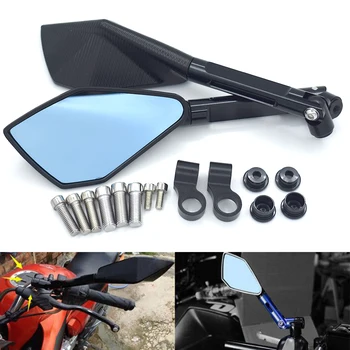 

Universal 8mm 10mm Motorcycle CNC Aluminum Alloy Rearview Mirror For HONDA CBF125 CB600F CBR600F CBF600/SA CB650F CBR650F
