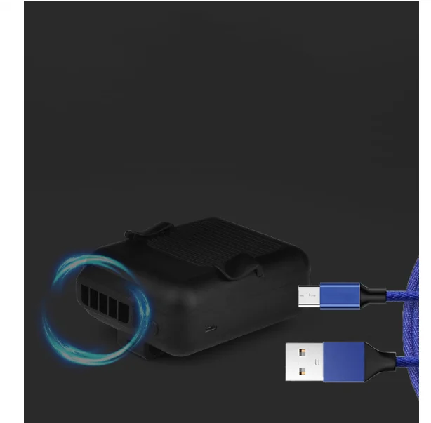Вентилятор, висящий на талии/шее, Портативный USB power 3, регулировка передач, крутой инструмент, летний аксессуар
