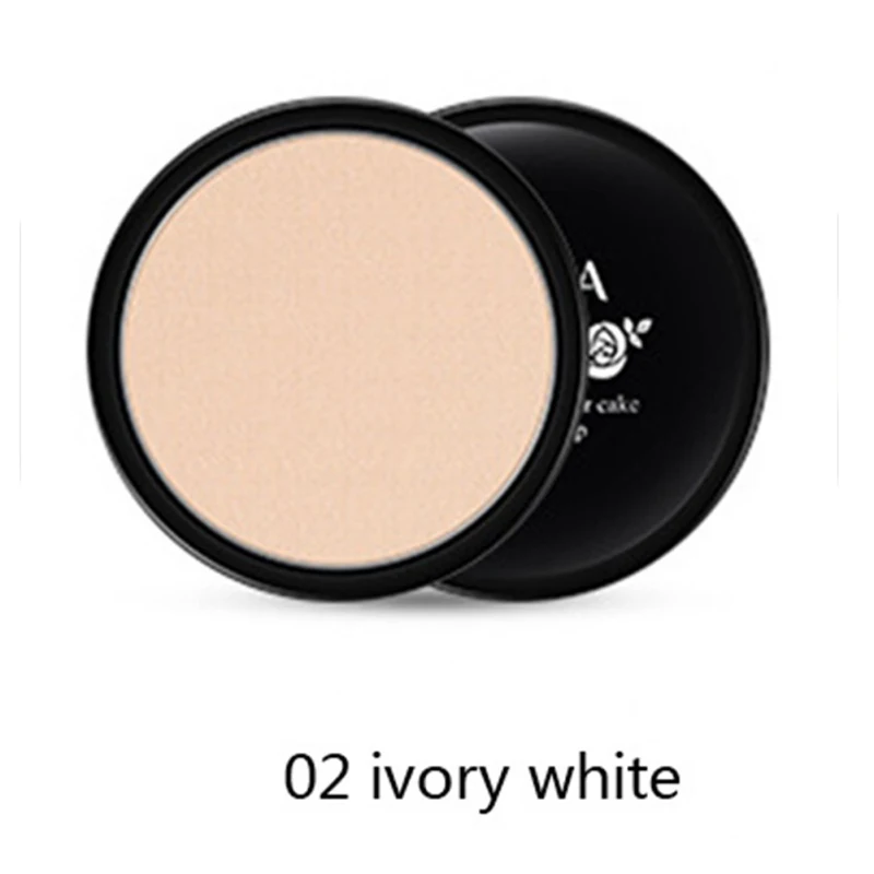 Breathable Pressed Powder Thin And Light Even Skin Color Easy To Apply Cover Defects Make up Powder - Цвет: 02