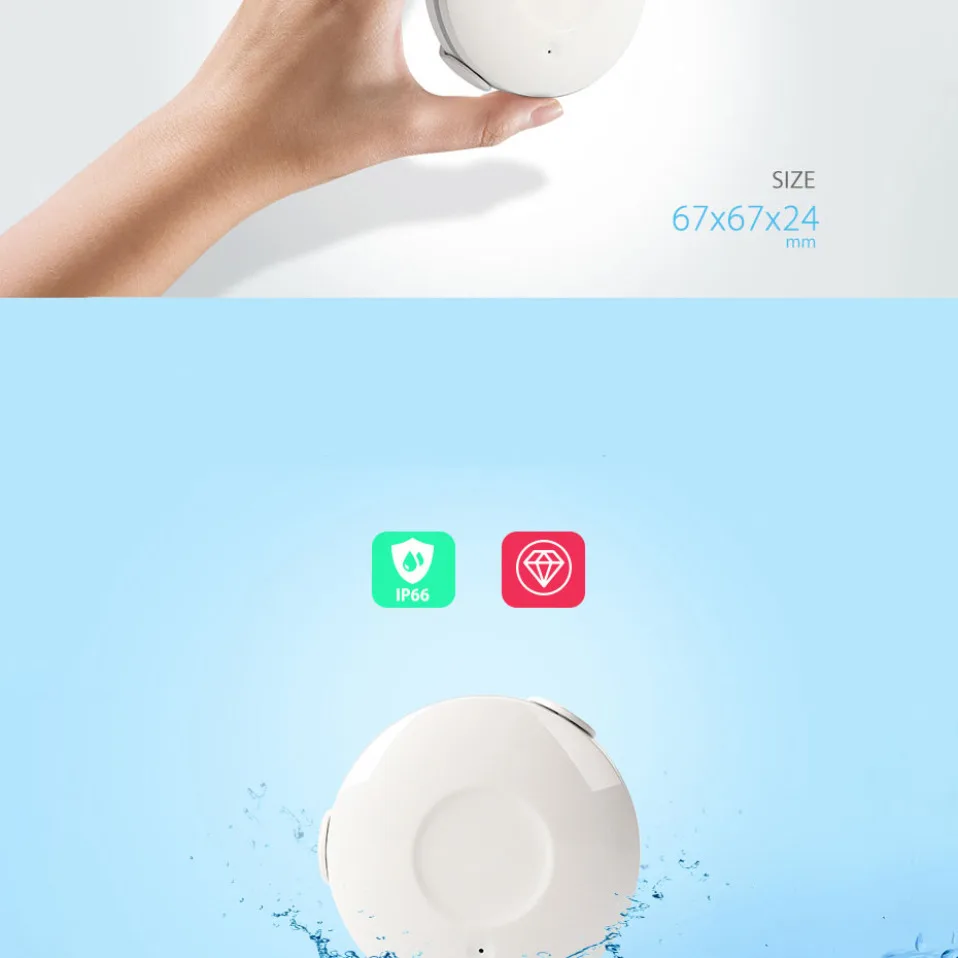 AVATTO умный датчик утечки воды, Wifi детектор утечки воды, защита от ...