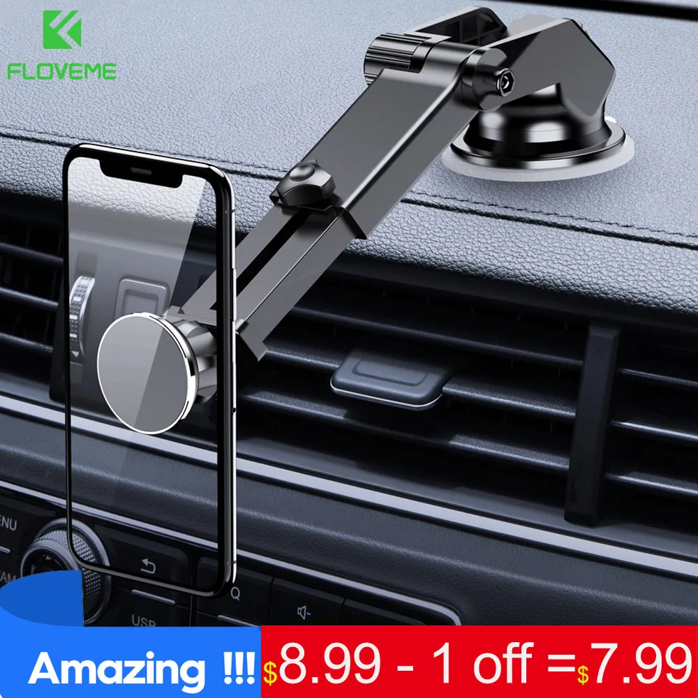 FLOVEME Magnetische Auto Telefon Halter Für iPhone X XS Windschutzscheibe Auto Montieren Telefon St