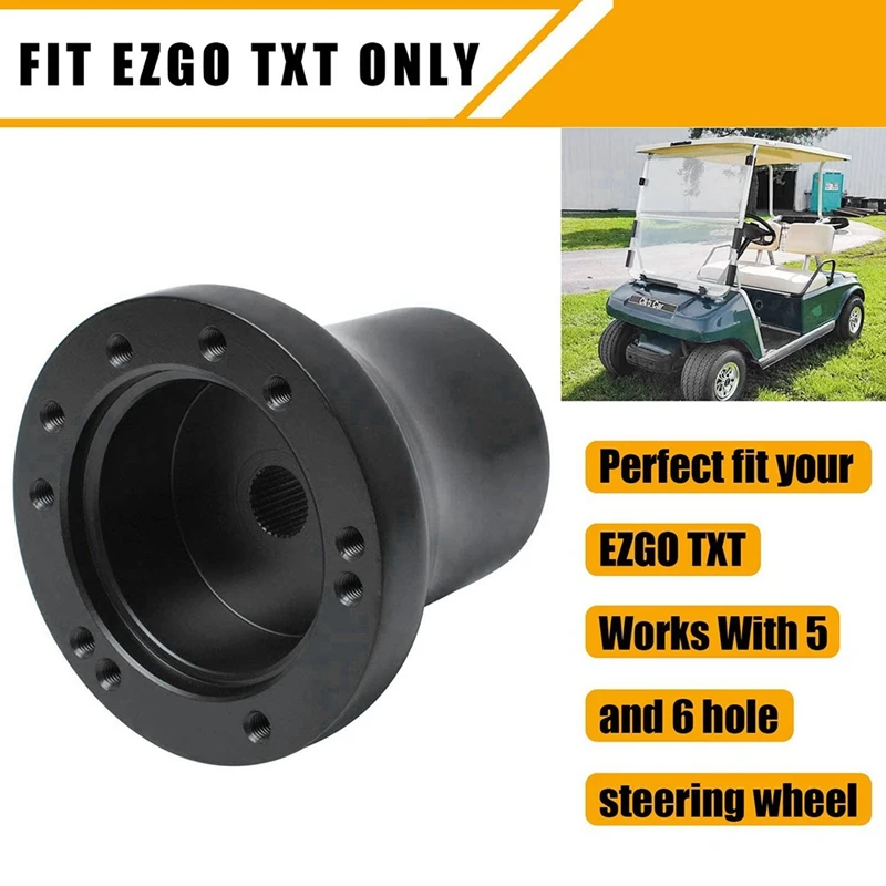 EZGO Steering Wheel Adapter Golf Cart Steering Wheel Adapter for EZGO