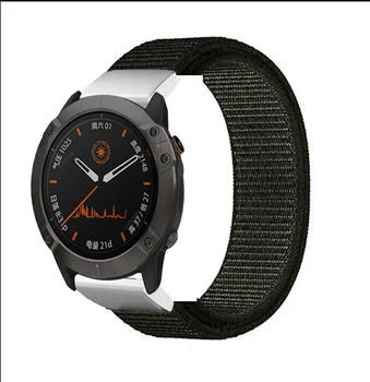 

26 22MM Soft Nylon Quick Release Watchband Strap for Garmin Fenix 6X Pro Watch Easyfit Wrist Band Strap For Fenix 6 Pro Watch