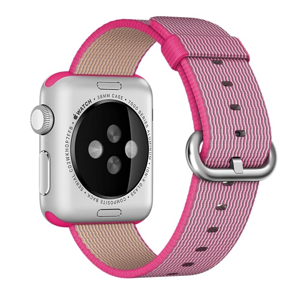 Ремешок для Apple Watch sport loop нейлоновый плетеный браслет 38 мм 42 40 44 iwatch band Series 5/4/3/2/1|watch