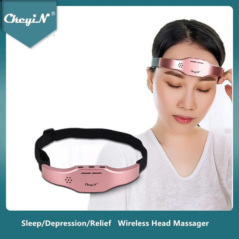 CkeyiN Electric Head Massager Scalp Massage Sleep Instrument Stress