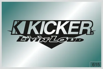 

For KICKER LIVIN LOUD x2 pcs. stickers - HIGH QUALITY - different colors 615