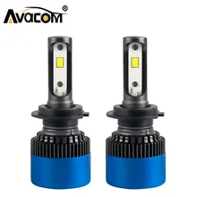 2 قطعة CSP H8 H11 مصباح H4 Led H7 H1 H3 سيارة المصابيح الأمامية ل السيارات Hir2 9005 9006 HB3 HB4 Led السيارات 12V 80W 12000LM 6500K(China)