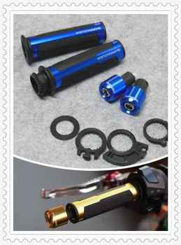 

Two color handlebar cover motorcycle parts cross country driver's rubber modified parts for Kawasaki ZZR600 Z900 Z650 VERSYS