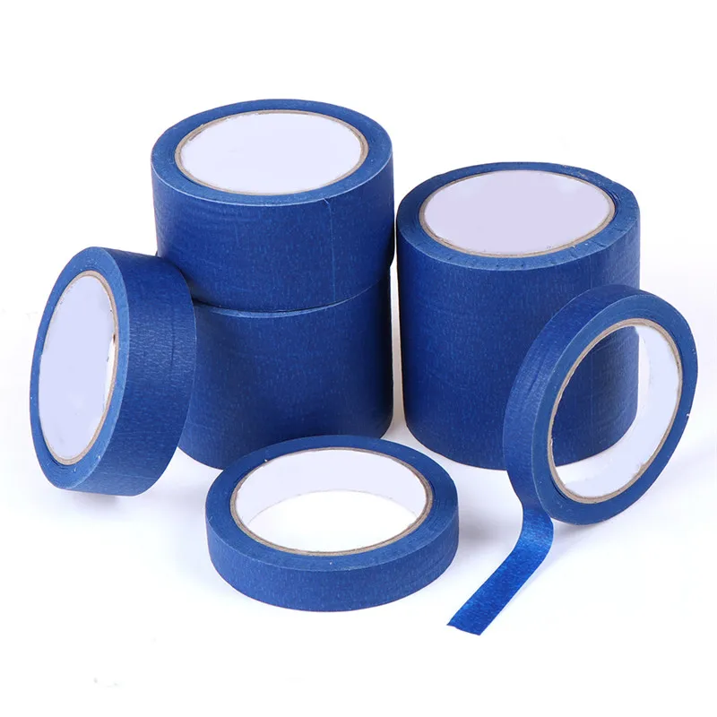 

30M Blue Masking Tape Car Sticker Adhesive DIY Painting Paper Painter Decor Craft General Purpose DIY Craft Accessories