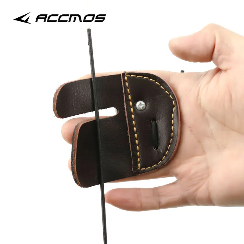 Leather Finger Guard Archery Archery Finger Guard Hunting Bow Arrow