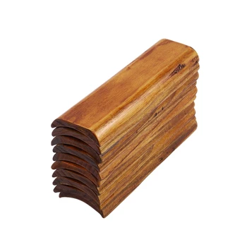 

10 Pcs/Set Wooden Dish Japanese Sushi Plate Rectangular Plates for Dessert Fruits Dishes