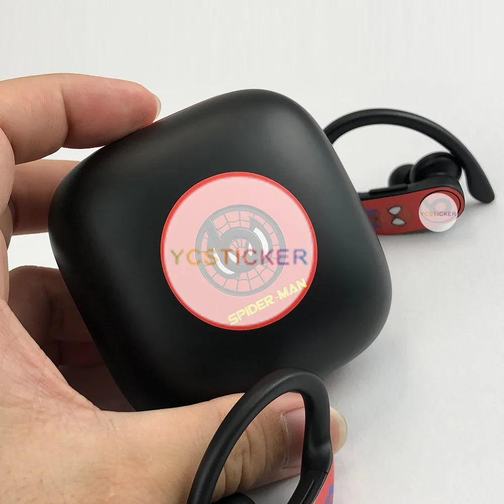 YCSTICKER Newest Bluetooth Headphone Sticker For Beats Powerbeats Pro Dust proof Decorative Protective Earphone Film Cover