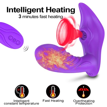 Sucker Vibrator For Women G Spot Clit Clitoris Powerful Stimulator Wireless Remote Control Sex Toys Dildo Goods For Of Adults 3