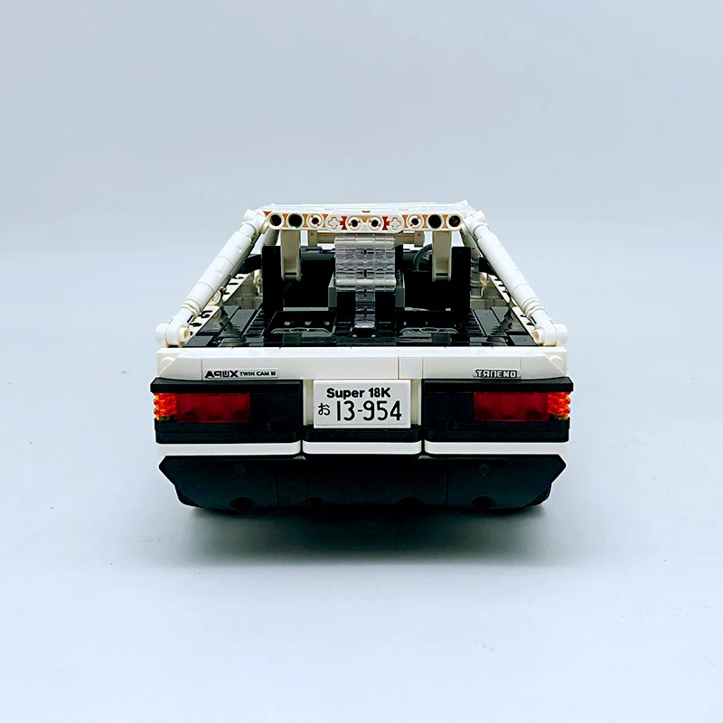 2019 Новый 862 шт. AE 86 одежды с принтом Тачки совместимый дизайн мс серии модель