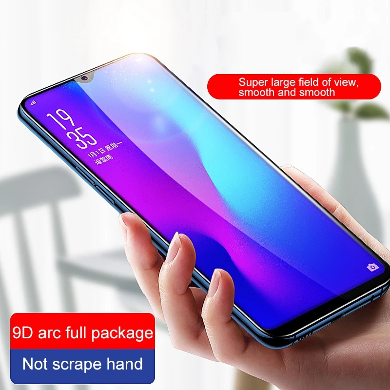 9H 9D полноэкранное закаленное стекло Защита экрана для iPhone XR / 11 Передняя пленка