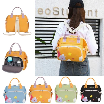 

Nappy Backpack Bag Mummy Large Capacity Bag Mom Baby Multi-function Waterproof Outdoor Travel Diaper Bags For Baby Care