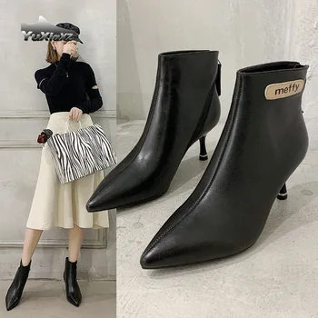 

2020 new arrive women pumps Pointed fashion buckle single women shoes fashion high heel casual party shoes ladies 8991
