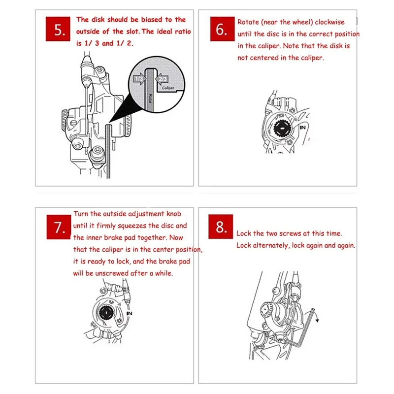 Комплект тормозных дисков JEDERLO для велосипеда включая передние и задние суппорты