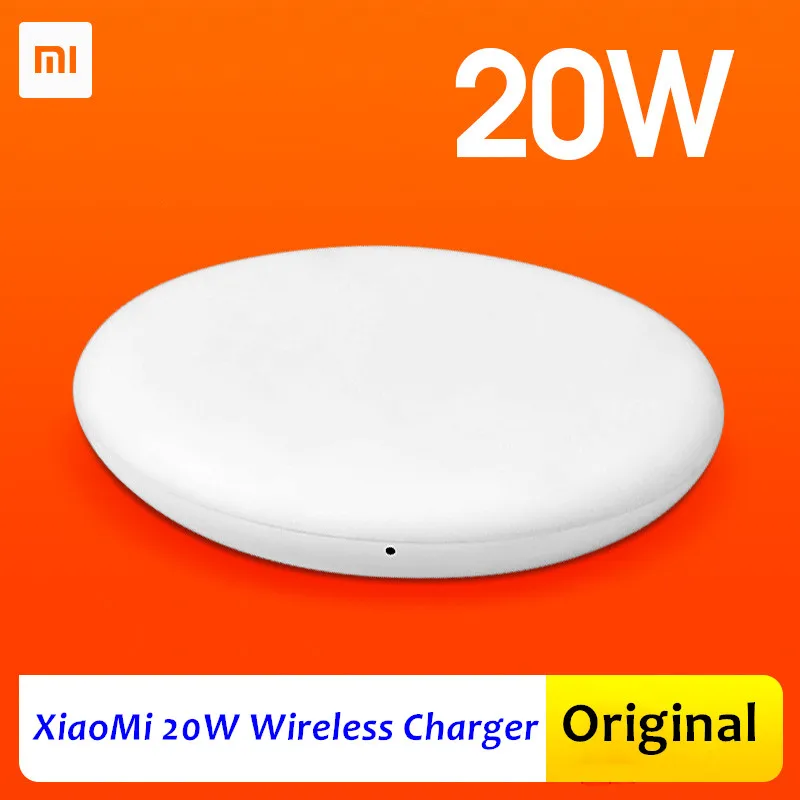 XiaoMi 20 Вт умная Беспроводная зарядная площадка Qi usb c кабель Epp Быстрое