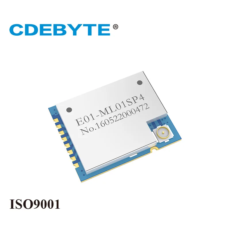 Ebyte E01-ML01SP4 nRF24L01P 2,4 ГГц 20dBm 100 мВт IPEX nRF24L01+ PA LNA IoT модуль 2 Мбит/с SMD беспроводной приемопередатчик