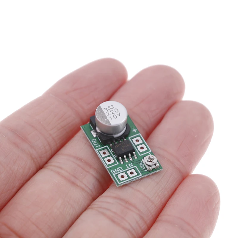 DC 3V~12V 5V 6V LM386 Mini Micro Audio Power Amplifier Board AMP Module 750mW