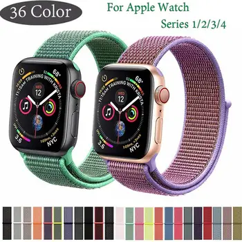 

TWISTER.CK Nylon Watch Strap 38mm / 40mm 42mm / 44mm Sports Watch Band for IOS Watch 1 2 3 4 Accessories