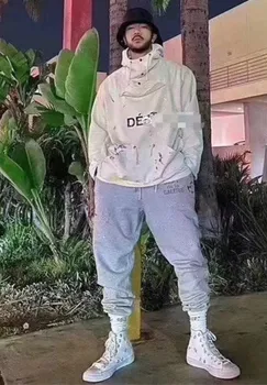 

Joggers Drawstring Manual Splash ink Gallery Dept Sweatpants Men Women Graffiti Vintage Gallery Dept Vintage Sweatpants