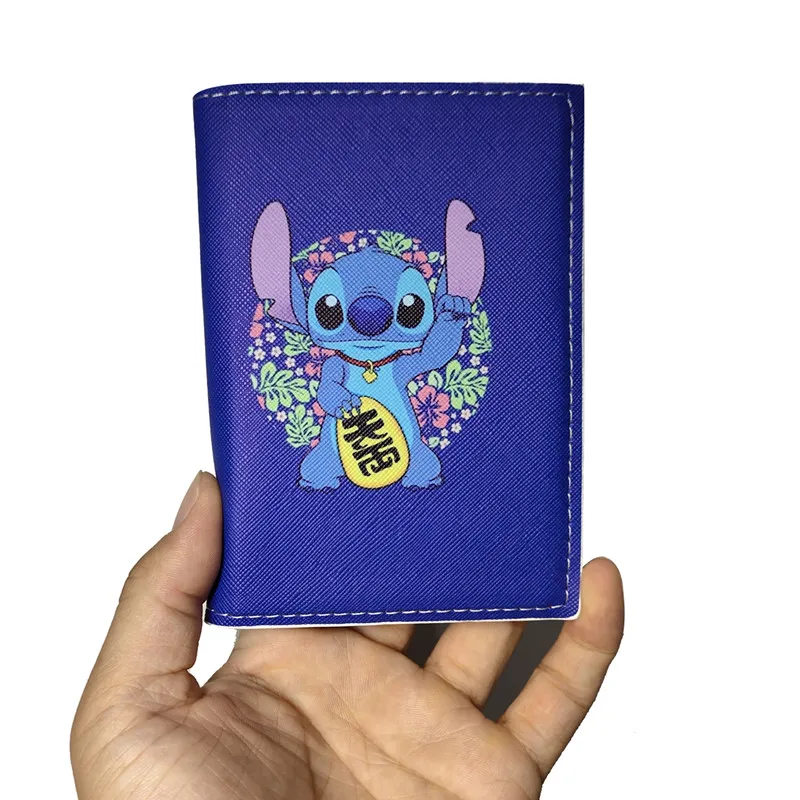 Disney Lilo And Stitch Passport Cover For Women Men Cartoon Travel