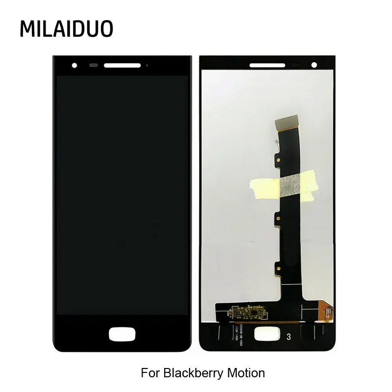 Для Blackberry Motion ЖК-дисплей с сенсорным экраном дигитайзер сборка запасные части без рамки AAA+ качество 5," черный