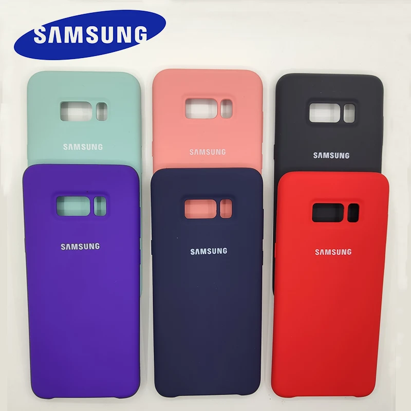 Защитный чехол для смартфона шелковистый силиконовый мягкий Samsung Galaxy S8 Plus |