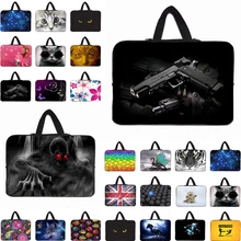 Скрытая ручка неопрена 17 15 14 дюймов ноутбук сумка для переноски планшета 10 11,6 9,7 дюймов ультрабук 12 13,3 1" Chromebook сумка