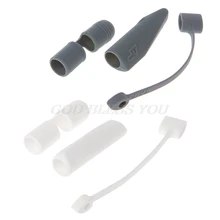 Держатель крышки+ насадка на глушитель кабель адаптер трос комплект из 3 предметов для Apple Pencil