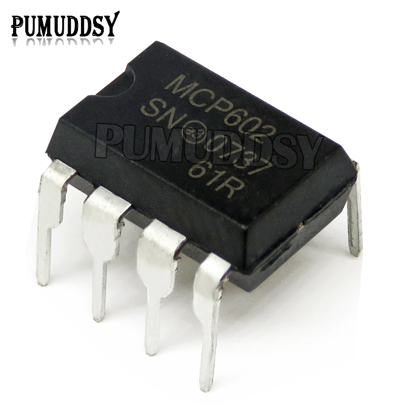 10 шт Φ/P DIP8 MCP602-I/P MCP6002-I/P MCP6004-I/P MCP602 DIP IC | Электронные компоненты и принадлежности
