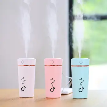 

200ml 7 Color Mini Portable USB Powered Mist Humidifier Air Conditioner Air Humidifier Purifier with LED Light Air Cooler