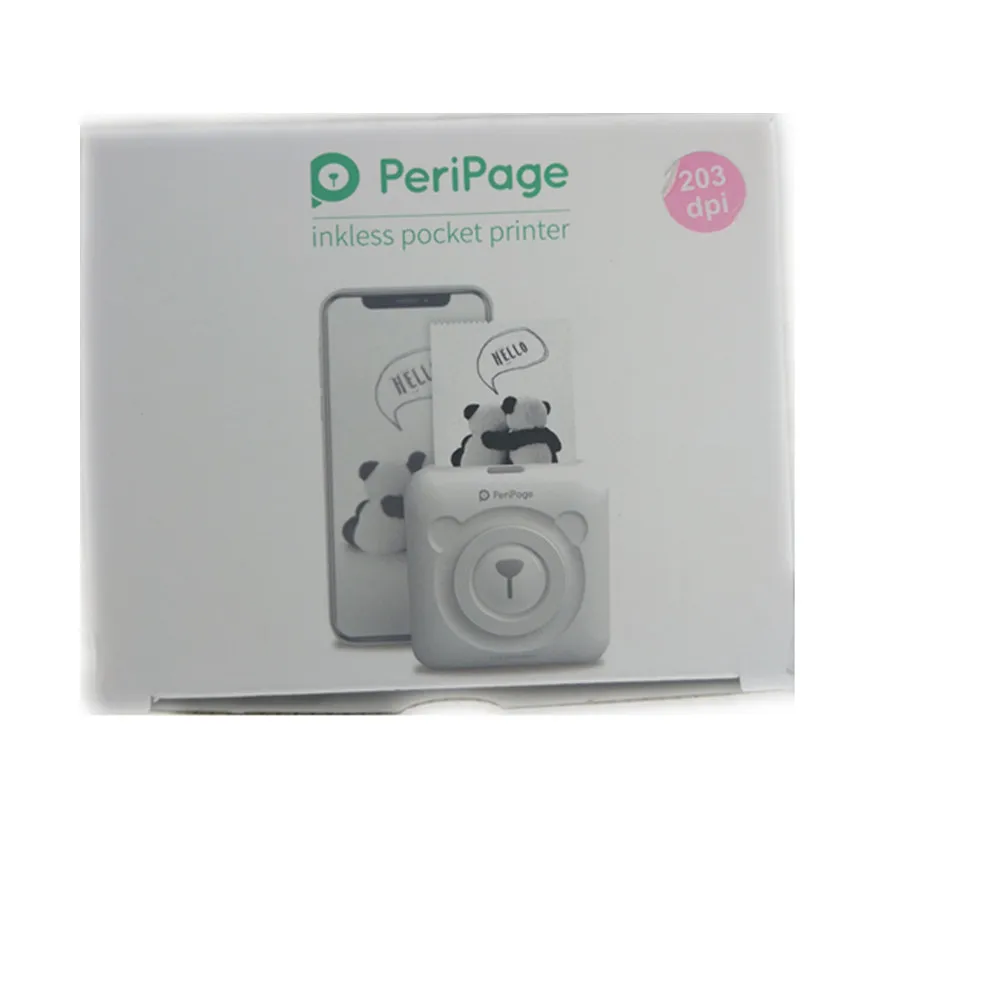 package for pink 203dpi inkless pocket printers_