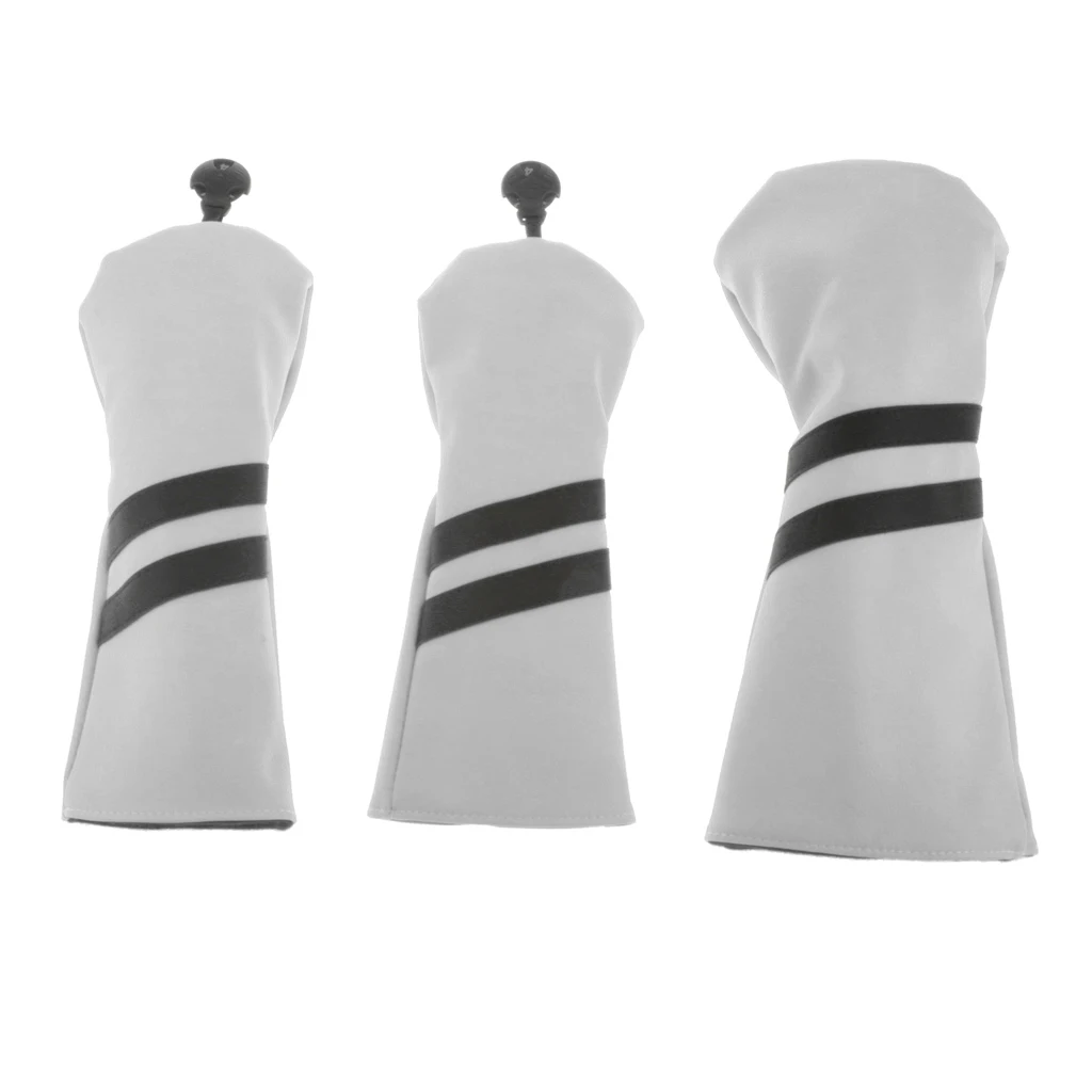 4pcs Golf Headcover NO. 13 5 Driver Wood Head Cover with No. Tag