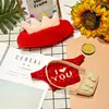 1set Soft Clothes Suit Exquisite Knitted Sweater DIY Accessories For 30cm Kawaii Yellow Duck Lalafanfan Plush Toys Stuffed Dolls 3